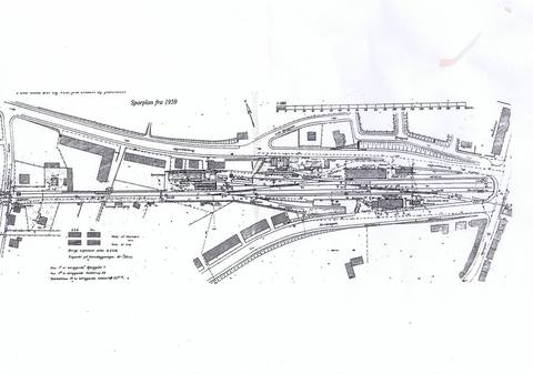 Aabenraa station 1959